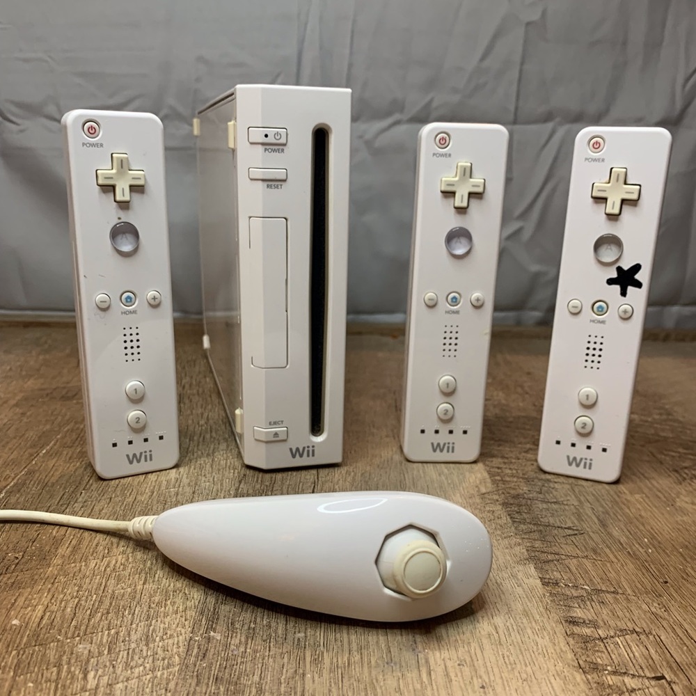 Nintendo wii console